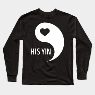 Her Yang His Yin Couple Matching Long Sleeve T-Shirt